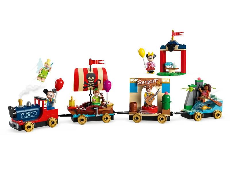 Imagem de LEGO Disney - Trem de Celebração 100 anos da Disney - 200 Peças - 43212