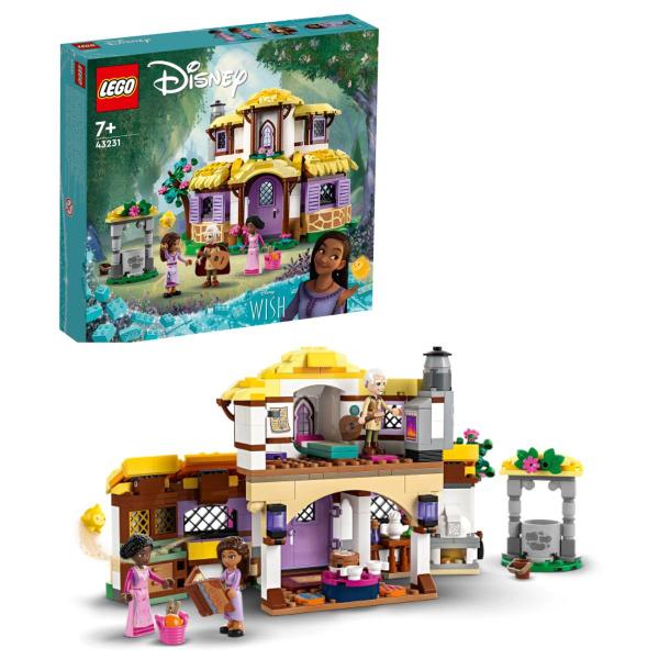 Imagem de Lego Disney Wish Chale Casa da Asha - 43231