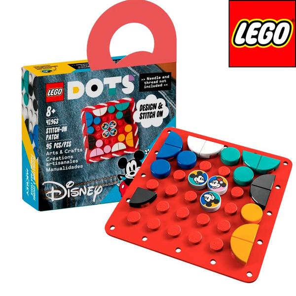 Imagem de Lego Dots Adorno Decorativo de Roupa Mickey e Minnie Disney 41963 - Lego