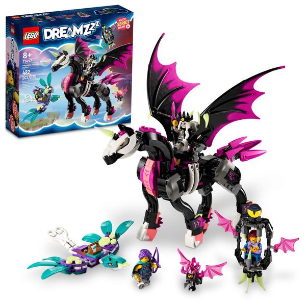 LEGO DREAMZzz: Cavalo Voador Pegasus 71457, 482 Peças, 8+ Imagem de LEGO DREAMZzz: Cavalo Voador Pegasus 71457, 482 Peças, 8+