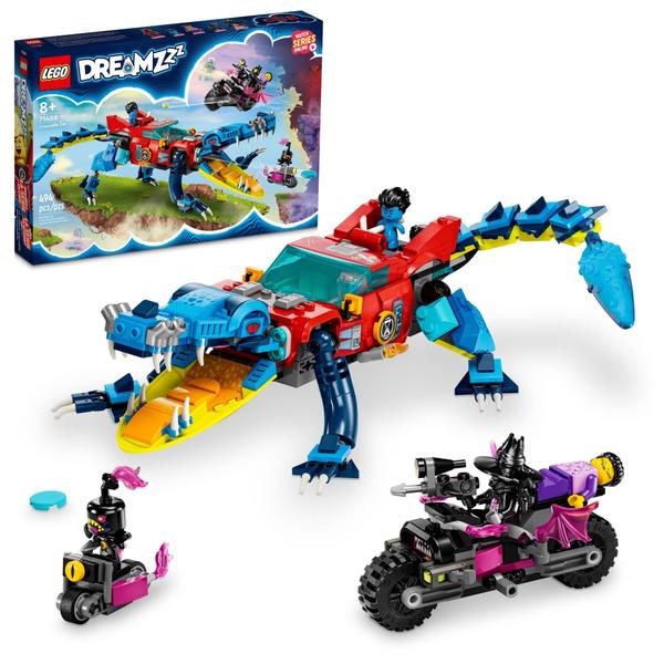 Imagem de LEGO DREAMZzz Crocodilo Car 71458 Brinquedo de construção Set, Rebuil