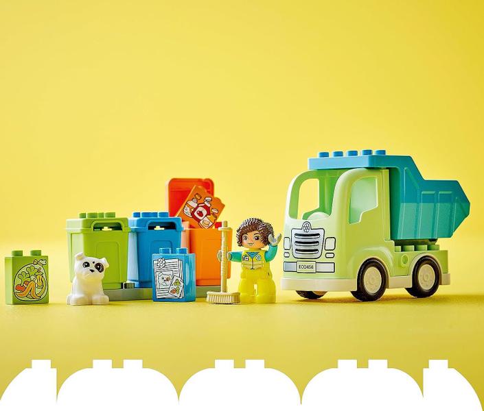 Imagem de Lego Duplo 10987  Caminhão de Reciclagem
