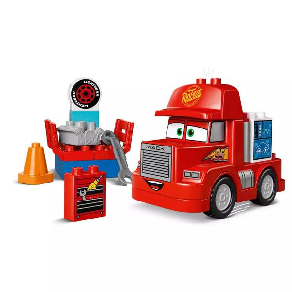 Imagem de Lego Duplo 14 Peças Mack na Corrida Carros Disney - 10417