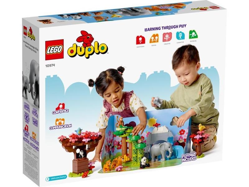 Imagem de Lego Duplo Animais Selvagens Da Ásia Com Som 10974