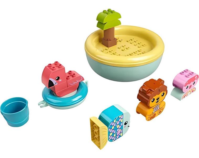 Imagem de Lego duplo bath time fun: floating animal island (10966)