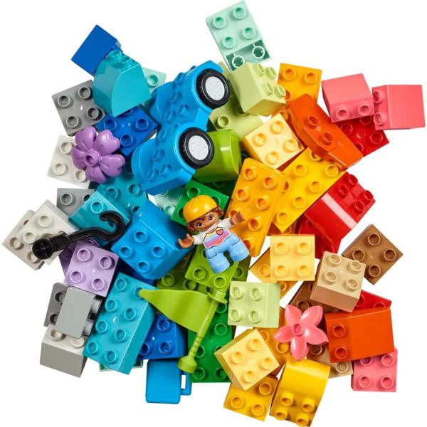 Imagem de Lego Duplo Caixa De Tijolos Para Carros e Caminhões - 10439