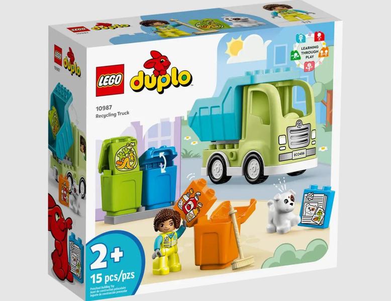 Imagem de Lego Duplo Caminhão de Reciclagem - 10987