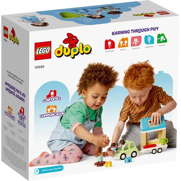 Imagem de Lego Duplo Casa De Familia Sobre Rodas 10986 31pcs