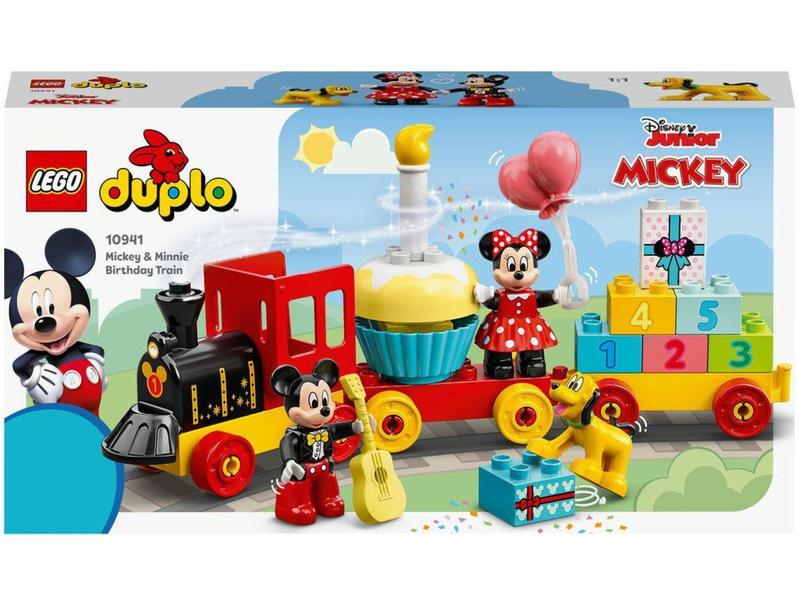 Imagem de LEGO Duplo Disney O Trem de Aniversário do Mickey - e da Minnie 22 Peças 10941