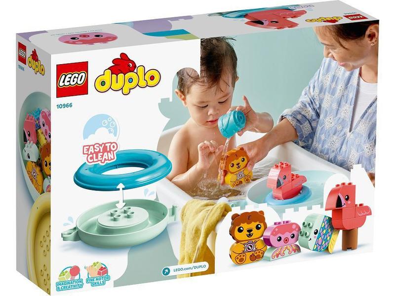 Imagem de Lego Duplo - Diversão Hora do Banho: Ilha de Animais Flutuantes 10966