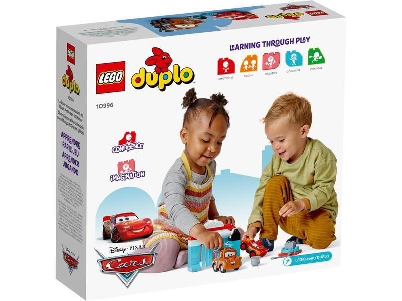 Imagem de LEGO Duplo - Divertida Lavagem de Carros de McQueen e Mate - Disney Carros - 10996