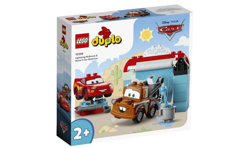 Imagem de Lego Duplo Lava-Jato Relâmpago Mcqueen e Mate 29 Pçs - 10996