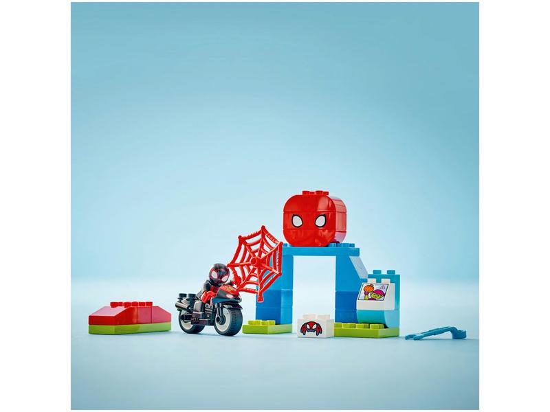 Imagem de LEGO Duplo Marvel Aventura de Motocicleta do Spin