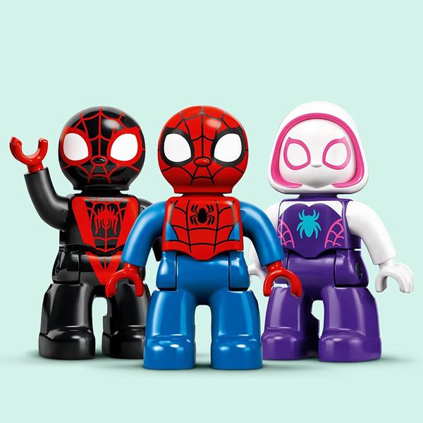 Imagem de LEGO DUPLO Marvel Spider-Man Headquarters 10940 Spidey and His Amazing Friends TV Show Building Toy for Kids Nova 2021 (36 Peças)