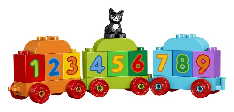 Imagem de LEGO DUPLO Meu Primeiro Número Trem 10847 Aprendizado e Contagem Kit de Construção de Conjunto de Trens e Brinquedo Educacional para 1 1/2-3 Anos de Idade (23 peças)