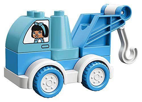 Imagem de LEGO DUPLO Meu Primeiro Reboque 10918 Brinquedo de Reboque Educacional, Grande Presente para Crianças com 18 Meses ou Mais, Novo 2020 (6 Peças)