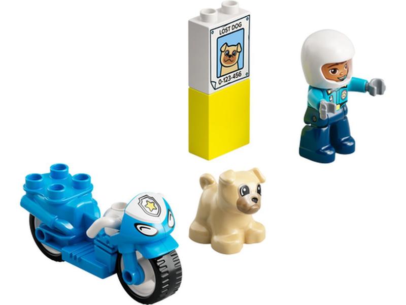 Imagem de Lego Duplo Motocicleta Da Polícia 5 Peças - 10967