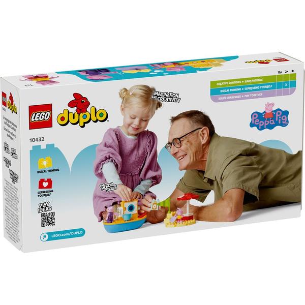 Imagem de LEGO Duplo - Passeio de barco Peppa Pig - 23 Peças - 10432