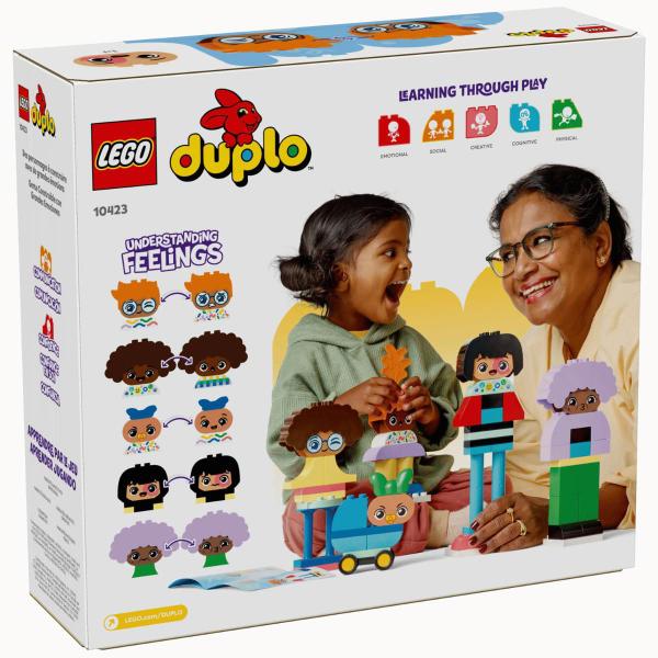 Imagem de Lego Duplo Pessoas Construíeis c/ Grandes Emoções 71pç 10423