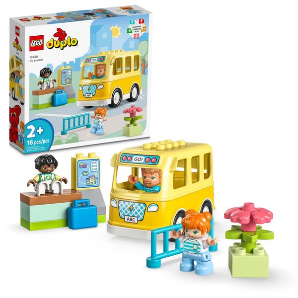 LEGO DUPLO Town Ônibus Educativo STEM para Crianças 2+ Imagem de LEGO DUPLO Town Ônibus Educativo STEM para Crianças 2+
