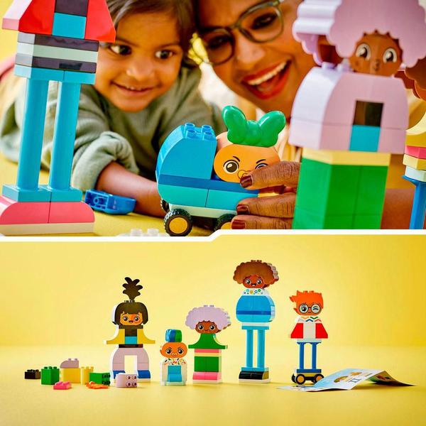 Imagem de LEGO DUPLO Town Pessoas Construíveis com Grandes Emoções 10423