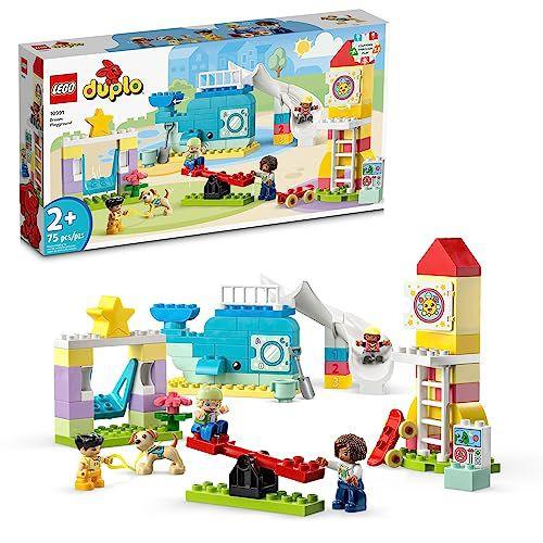 LEGO DUPLO Town Playground dos Sonhos, Brinquedo 2+ Imagem de LEGO DUPLO Town Playground dos Sonhos, Brinquedo 2+
