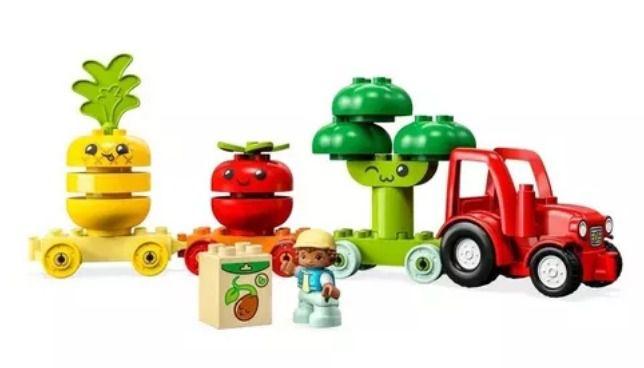 Imagem de LEGO Duplo - Trator de Verduras e Frutas 10982