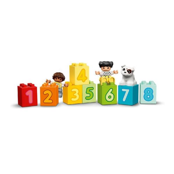 Imagem de LEGO DUPLO Trem dos Números Aprender a Contar 23 peças 10954