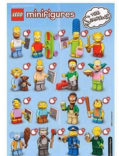 Imagem de LEGO Figuras dos Simpsons Conjunto Completo