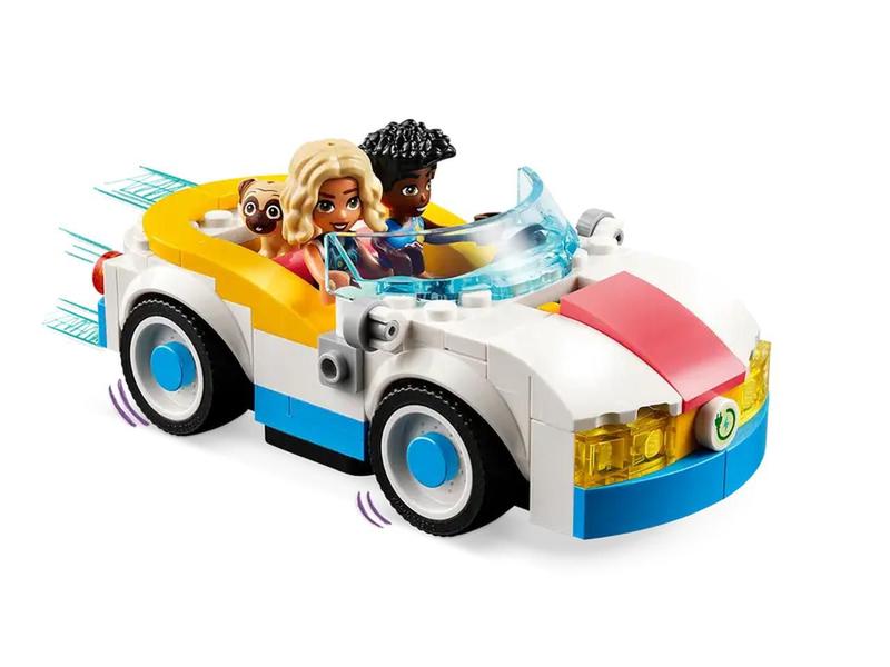 Imagem de Lego Friends 170 Peças Carro Elétrico e Carregador - 42609