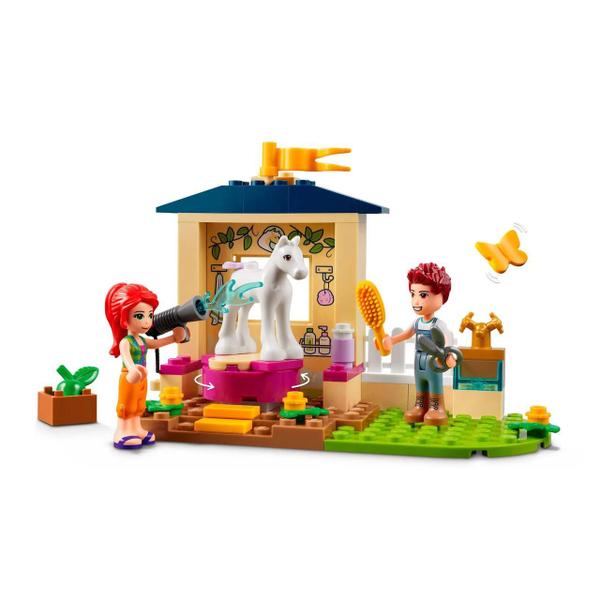 Imagem de Lego Friends 60 Pçs Estabulo de Banho do Ponei - 41696