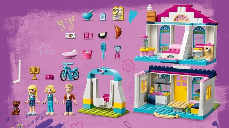 Imagem de LEGO Friends - A Casa de Stephanie 41398