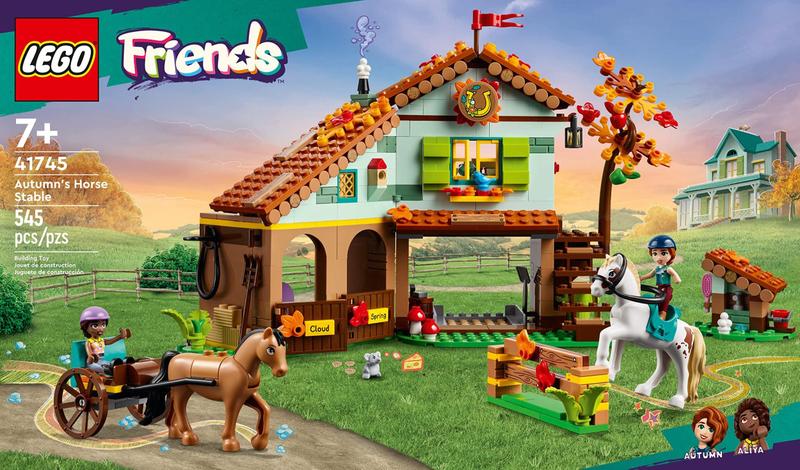 Imagem de LEGO Friends Autumn's Horse Stable 41745 Brinquedo de construção, Rol