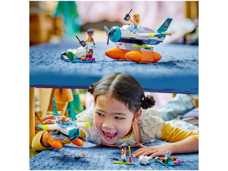 Imagem de LEGO Friends Avião de Resgate Marítimo 203 Peças - 41752