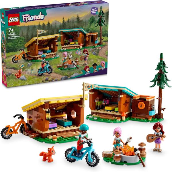 Imagem de LEGO Friends - Cabanas aconchegantes no acampamento de aventura 42624