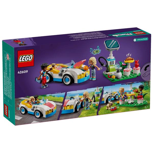 Lego Friends Carro Elétrico e Carregador 170 Peças Imagem de Lego Friends Carro Elétrico e Carregador 170 Peças