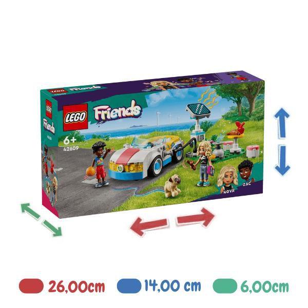 Imagem de Lego Friends Carro Elétrico e Carregador 170 Peças