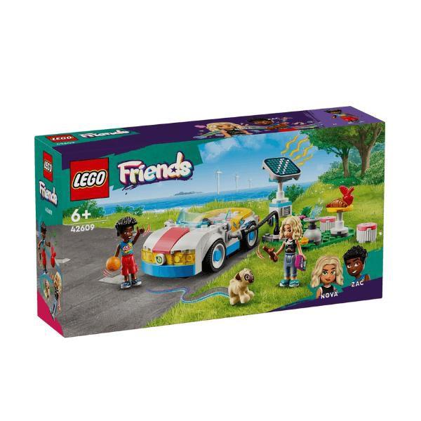 Imagem de Lego Friends Carro Elétrico e Carregador 170 Peças