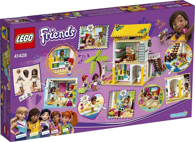 Imagem de Lego Friends Casa Da Praia 444 Peças 41428