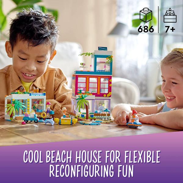 Lego Friends Casa de Férias na Praia 41709 Imagem de Lego Friends Casa de Férias na Praia 41709