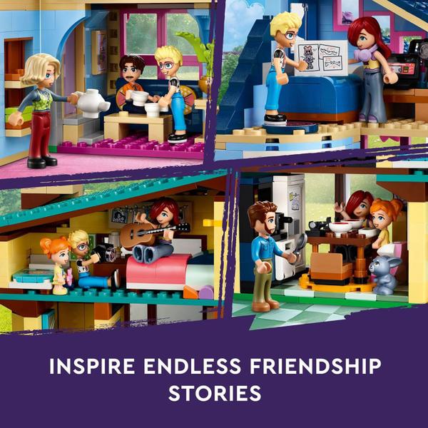 LEGO Friends - Casas de Família de Olly e Paisley 42620 Imagem de LEGO Friends - Casas de Família de Olly e Paisley 42620