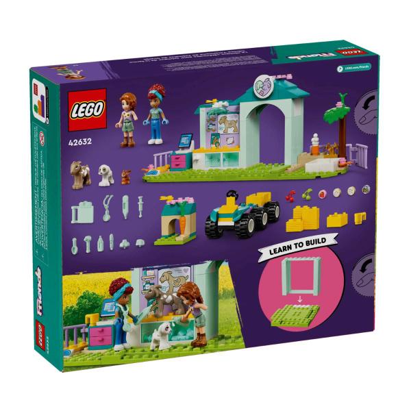 Imagem de Lego Friends Clínica Veterinária para Animais da Fazenda 42632