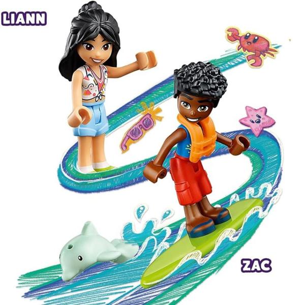 Imagem de Lego Friends Diversão Com Buggy De Praia 61 Peças 41725