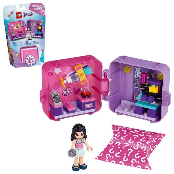 Imagem de LEGO Friends Emma's Shopping Play Cube 41409 - Kit de Construção com Mini-Boneca (49 Peças)