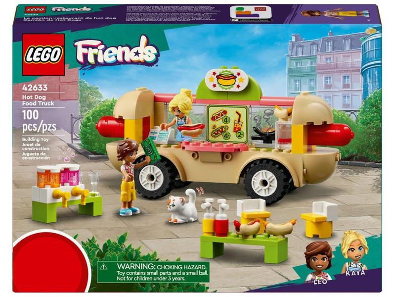 Imagem de LEGO Friends Food Truck de Cachorro-Quente 42633 - 100 Peças