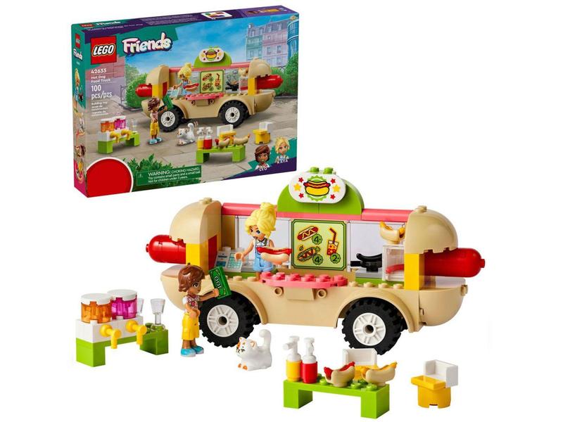 Imagem de LEGO Friends Food Truck de Cachorro-Quente 42633 - 100 Peças