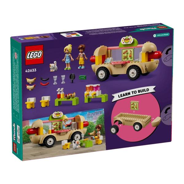 Imagem de Lego Friends Food Truck De Hot Dog 100 Peças - 42633