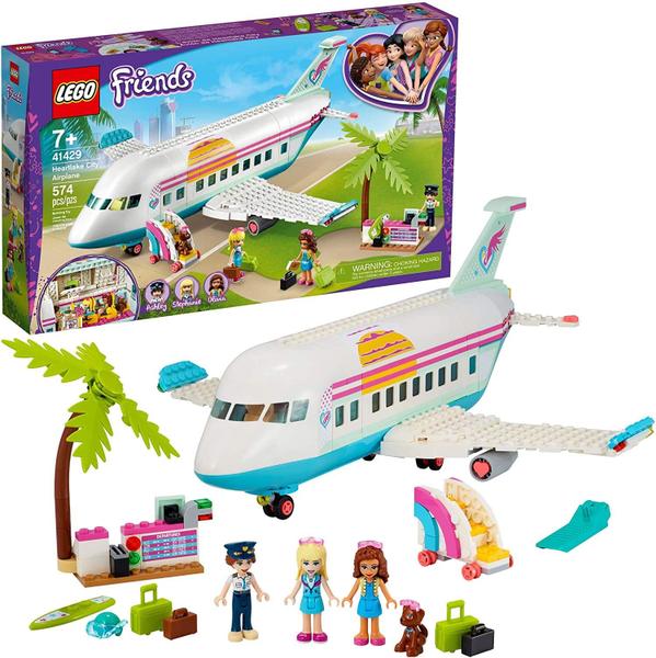 Imagem de LEGO Friends Heartlake City Airplane 41429, inclui Frien