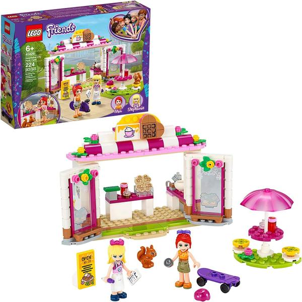 Imagem de LEGO Friends Heartlake City Park Café 41426 Building Toy, Outdoor Café Set Inspira Role Play e Inclui 2 Figuras de Mini-Bonecas Construíveis, Grande Presente para Crianças Que Amam Food Play, Nova 2020 (224 Peças)