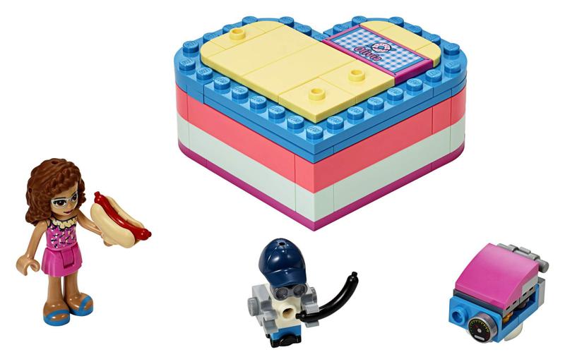 Imagem de LEGO Friends Kit Construção Coração de Verão de Olivia 41387 (93 Peças)